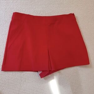 Zara Red Skort